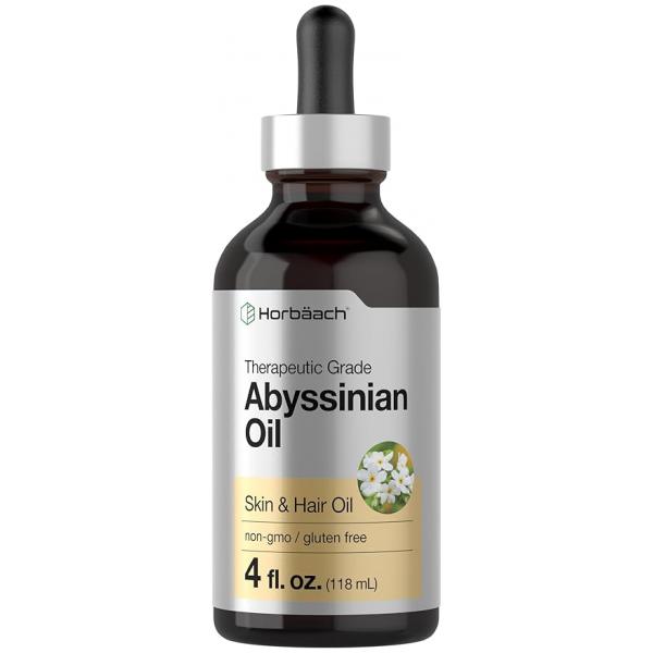 Horbäach Abyssinian Oil | 4 fl oz Hair and Skin Paraben, SLS Fragrance Free from Crambe Abyssinica Seed
