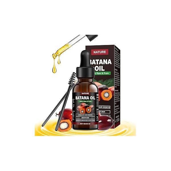 Batana Oil for Hair Growth - Organic All Types from Honduras, Oils & Treatment|Enhances Radiance Nourishment