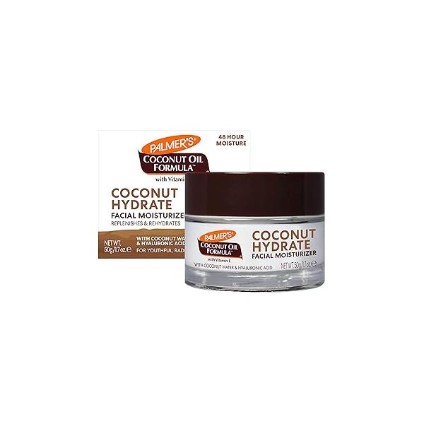 Palmer’s Coconut Oil Formula Water Face Moisturizer, 1.7 Ounce Jar