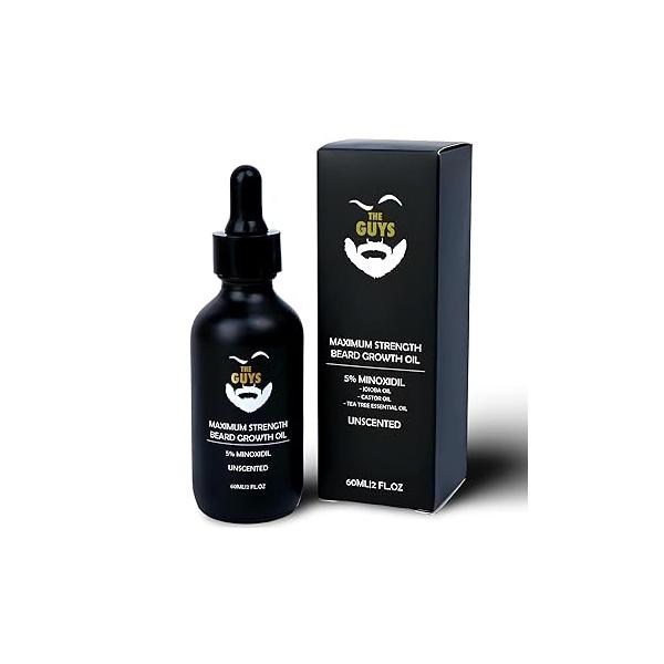 5% Minoxidil Beard Growth Oil, 2 Ounce