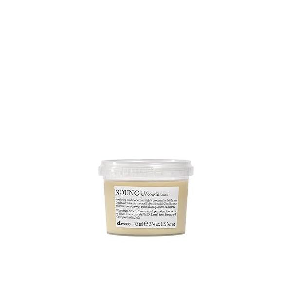 Davines NOUNOU Conditioner, Hydrating Deep Conditioner for Bleached, Permed, Relaxed, Damaged Or Very Dry Hair, Replenishes Chemically Processed Hair