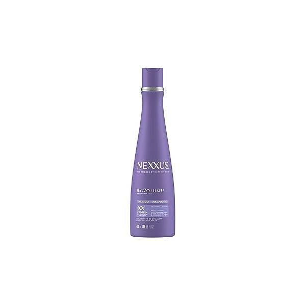 Nexxus Hy-Volume Weightless Lift Shampoo For Flat & Limp Hair Protein Fusion with Collagen Hyaluronic Acid for 48 Hours of Volume 13.5 Fl Oz