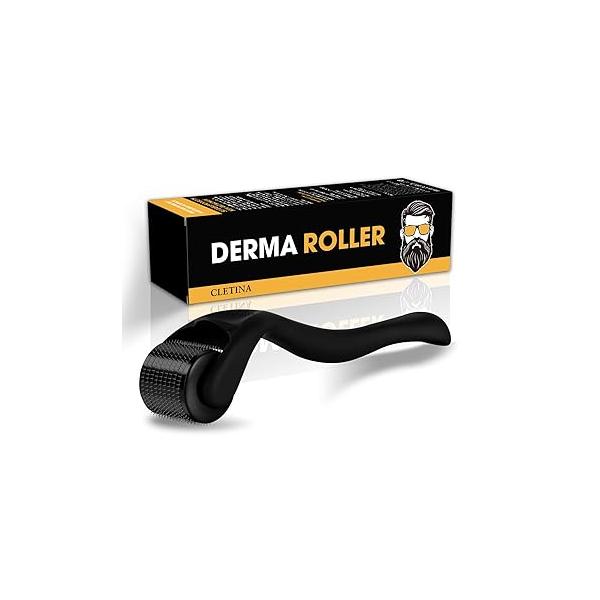 540 Titanium Derma Roller - Microneedle Micro Needle for Men and Women Home Use Microneedling Skin Care Tool B13