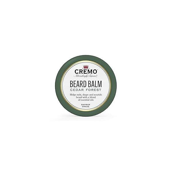 Cremo Styling Beard Balm, Forest Blend, Nourishes, Shapes And Moisturizes All Lengths Of Facial Hair, 2 Ounce (Packaging May Vary)