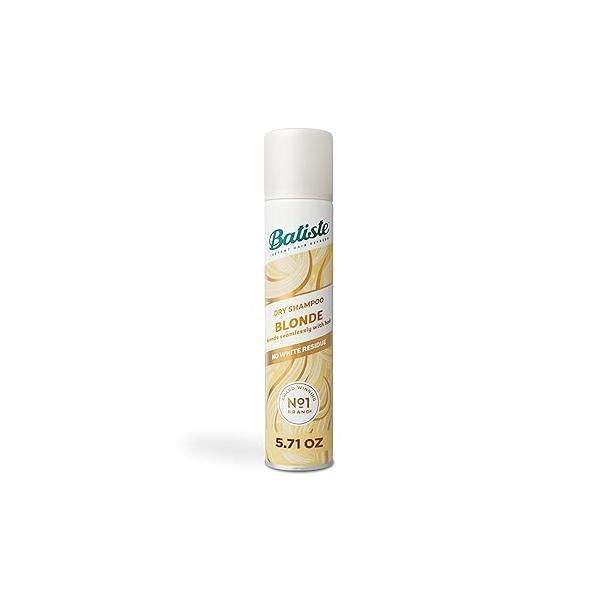 Batiste Dry Shampoo for Blonde Hair, Refresh Hair and Absorb Oil Between Washes, Waterless Added Texture Body, 5.71 oz