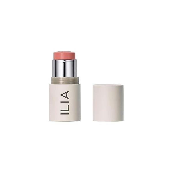 ILIA - Multi-Stick For Lips + Cheeks | Buildable, Creamy, Multi-Use Color Formula for All Skin Types Nourish, Soften, Protect Non-Toxic, Vegan, Cruelty-Free (At Last, 0.15 oz 4.5 g)