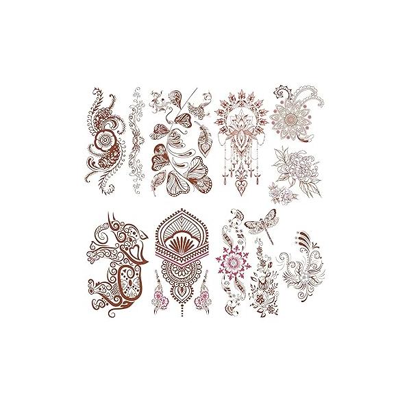 Aresvns St. Patrick's Day Temporary Tattoo 24 Sheets Green Shamrock, Lucky Clover Tattoos Art Make up Deco Irish Party Favors For Men And Womem