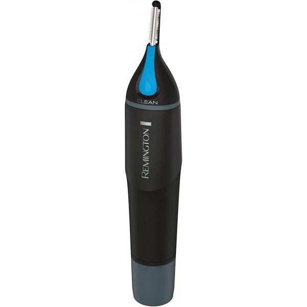 Remington Nose, Ear & Detail Trimmer with CLEANBoost Technology for Easy Washing, Eyebrow Trimming Comb Attachment, Black