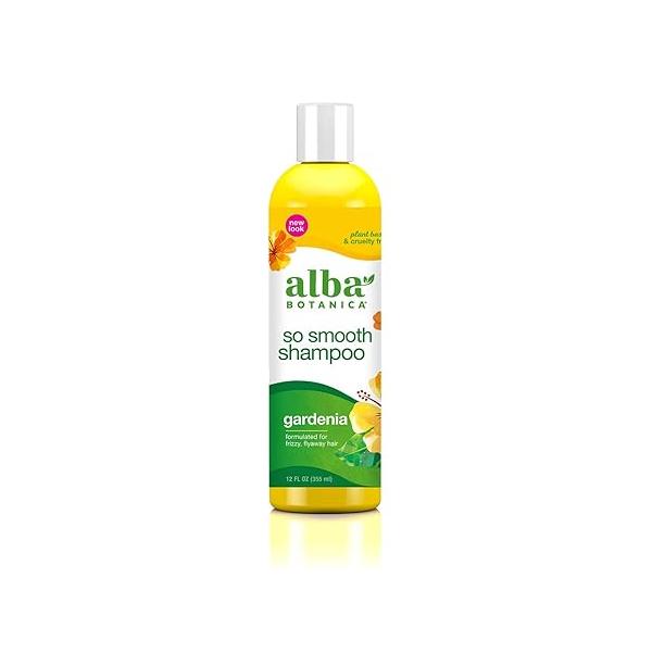 Alba Botanica So Smooth Shampoo, Gardenia, 12 Oz