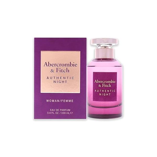 Abercrombie & Fitch Authentic Night Women 3.4 oz EDP Spray