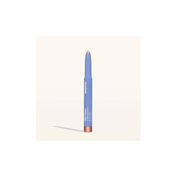 ALLEYOOP 11th Hour Cream Eye Shadow Sticks - Espresso Self (Matte) Award-winning Eyeshadow Stick Smudge-Proof and Crease Proof for Over 11 Hours Easy-To-Apply Compact Travel, 0.05 Oz