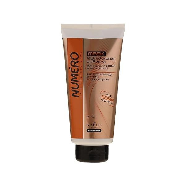 Numero Restructuring Cream Mask Hair with Oat Extracts (10.1 fl.oz)