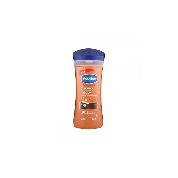 Vaseline 1 Intensive Care Cocoa Glow Body Lotion, 400Ml