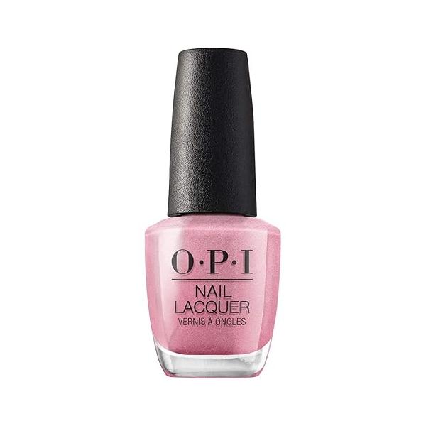 OPI Nail Lacquer Polish | Sheer Light Nude Pink Shimmer Chip Resistant Vegan, Fast Drying, Streak Free
