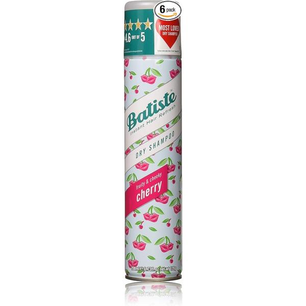 Batiste Shampoo Dry Cherry 6.73 Ounce (200ml) (6 Pack)