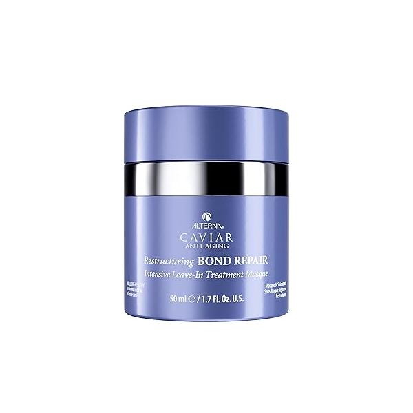 Alterna Haircare CAVIAR Anti-Aging Restructuring Bond Repair Intensive Leave-In Treatment Masque 1.7oz | Repairs, Strengthens and Protects Damaged Hair