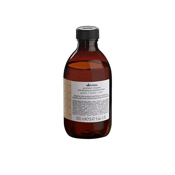 Davines Alchemic Shampoo, Safe Cleansing for Color Treated Hair, 6 Vibrant Shades To Illuminiate And Intensify