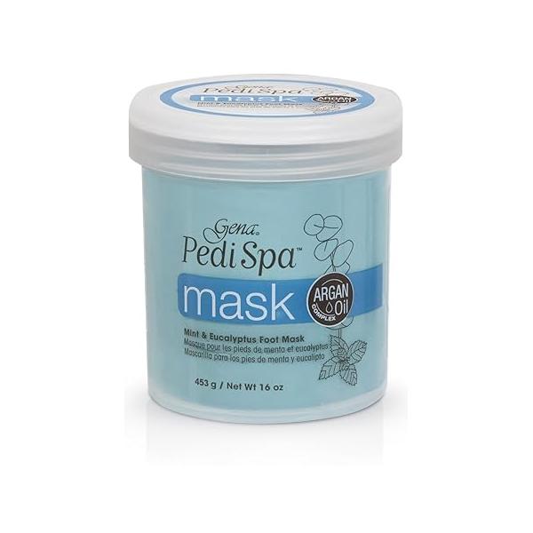 Gena Pedi Spa with Argan Oil Complex Mask, 16 Ounce