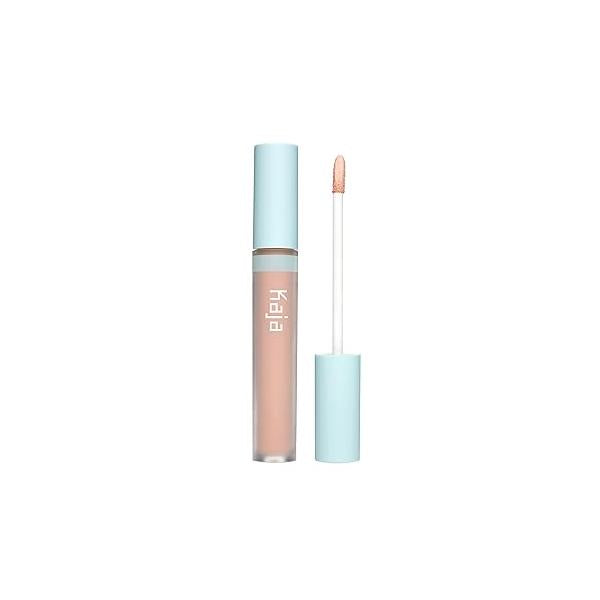 KAJA Eye Concealer - Cat Nap | Under Brightener, with Aqua Ceramide, Peach-toned, Hydrating, Blendable, Base Make up, Seamless Coverage for Dark Circles and Puffiness, Spot Corrector, 0.19 Oz