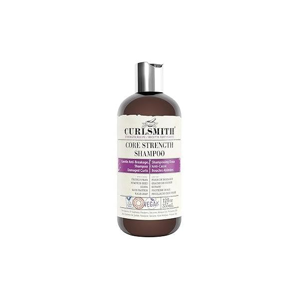 CURLSMITH - Core Strength Shampoo, Gentle Protein-Rich for Frequent Use