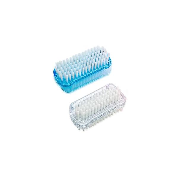 2 Pack Nail Cleaning Brush Fingernail Scrubber with Soft and Stiff Bristles Scrub for Men Women Kids Sided Effective