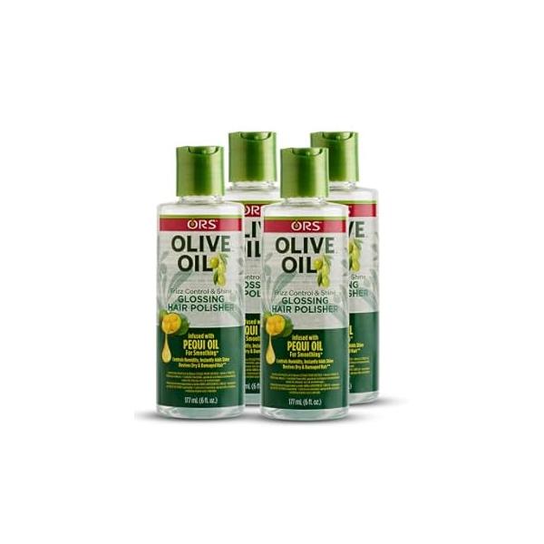 ORS Olive Oil Anti-Frizz Glossing Hair Polisher 6.0 Ounce (4)