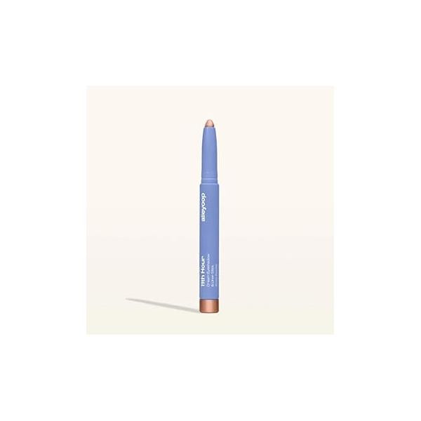 ALLEYOOP 11th Hour Cream Eye Shadow Sticks - Espresso Self (Matte) Award-winning Eyeshadow Stick Smudge-Proof and Crease Proof for Over 11 Hours Easy-To-Apply Compact Travel, 0.05 Oz