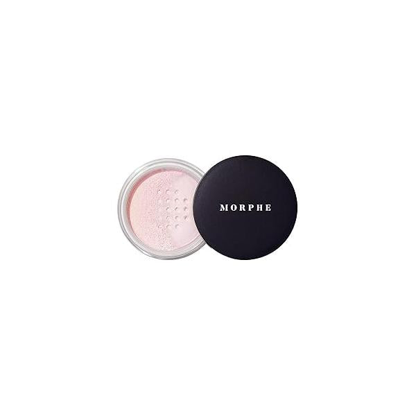 Morphe Bake & Set Setting Powder - Lightweight, Talc-Free Finishing for Face Makeup with a Soft, Natural Finish Minimizes Shine Up to 24HR Banana (0.31 oz)