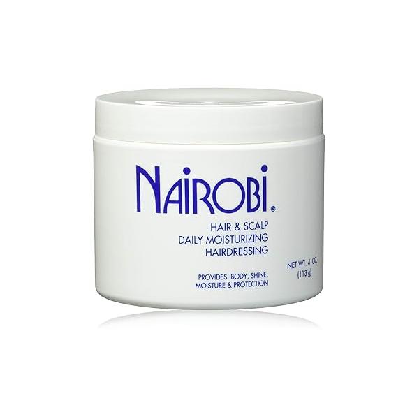 Nairobi Hair and Scalp Daily Moisturizing Hairdressing Unisex, 4 Ounce