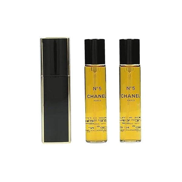Chanel No.5 Eau De Parfum Purse Spray And 2 Refills - 3x20ml/0.7oz