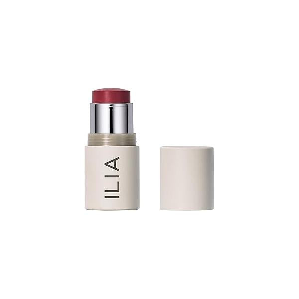ILIA - Multi-Stick For Lips + Cheeks | Buildable, Creamy, Multi-Use Color Formula for All Skin Types Nourish, Soften, Protect Non-Toxic, Vegan, Cruelty-Free (At Last, 0.15 oz 4.5 g)