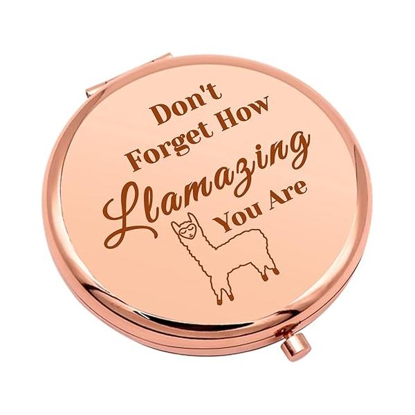 Panda Lover Gifts for Girls Compact Makeup Mirror Friend Funny Women Birthday Gift Lovers Animal Thank You Folding Christmas