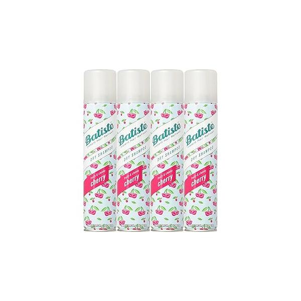 Batiste Dry Shampoo, Cherry 6.73 oz (Pack of 4)