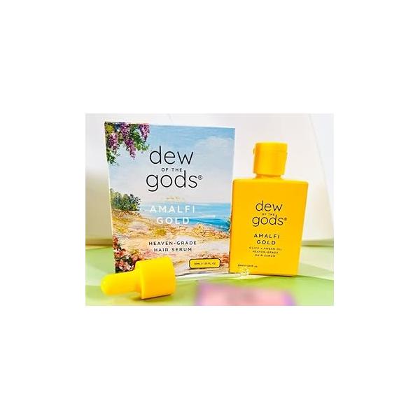 Amalfi Gold Heaven-Grade Hair Serum, Off White