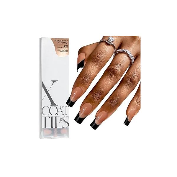 btartboxnails Nail Tips Builder Gel Set - 15ml Tip Top Coat with Glue for French Nails 30+Days Long Lasting