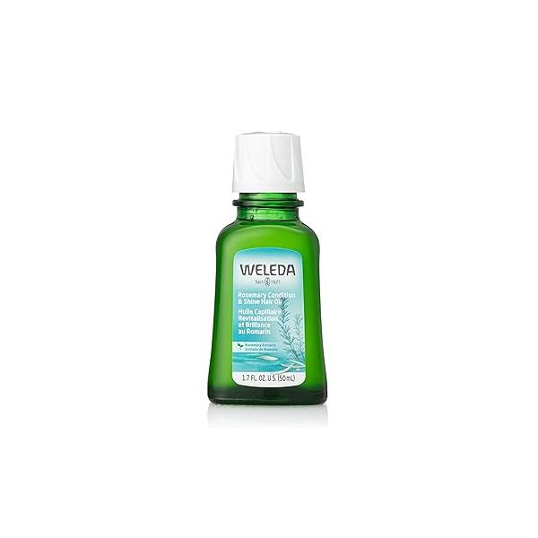 Weleda Rosemary Conditioning Hair Oil, 1.7 Fl Oz (Pack of 1)