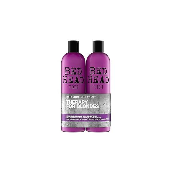 Bed Head by TIGI Dumb Blonde Shampoo and Conditioner for Hair 25.36 fl oz 2 count