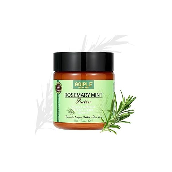 Rosemary Oil for Hair Growth, 3.1 FL OZ, Pure Natural Scalp with Essential Oils, Nourishing Treatment Split Ends, Dry