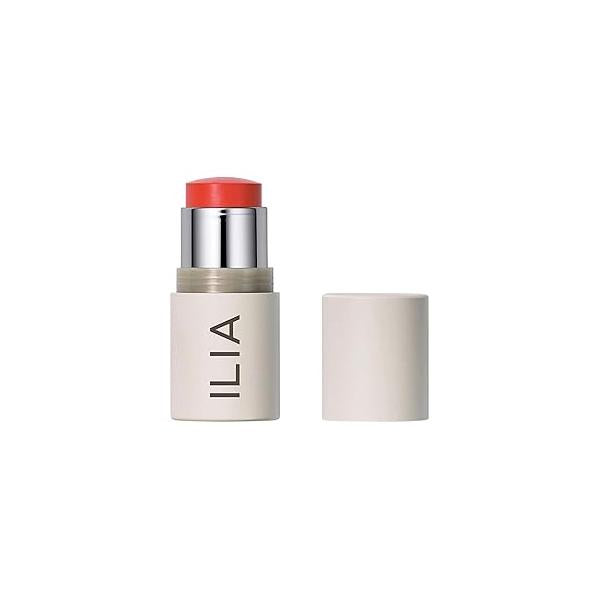 ILIA - Multi-Stick For Lips + Cheeks | Buildable, Creamy, Multi-Use Color Formula for All Skin Types Nourish, Soften, Protect Non-Toxic, Vegan, Cruelty-Free (At Last, 0.15 oz 4.5 g)