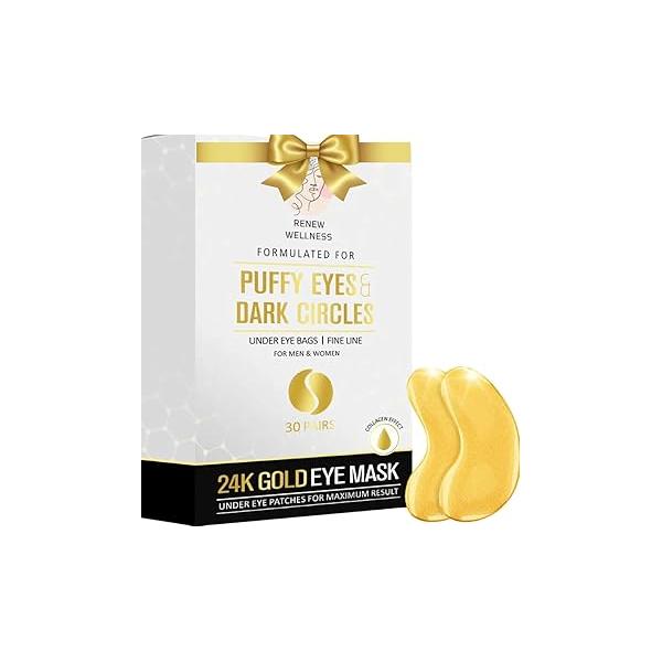 24K Gold Eye Mask 30 Pairs