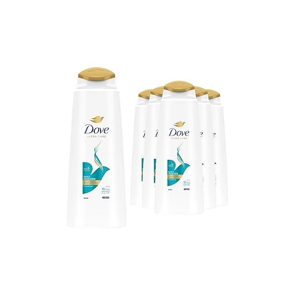 Dove Daily Moisture 2-in-1 Shampoo and Conditioner 400 ml - by