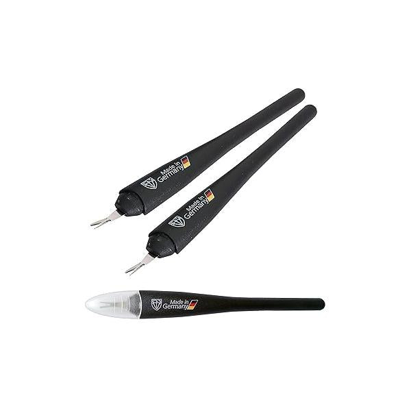 3 Swords Germany - Brand Quality Cuticle Knife Trimmer Remover Cutter (1pc.) Manicure Pedicure Grooming for Professional Finger & Toe Nail Care by Swords, Made in Solingen