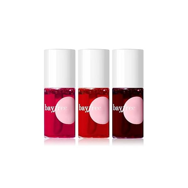 Lip Tint Stain Set, Korean Water Lightweight Non-sticky, Waterproof Long Lasting Liquid Blush & Stain, Transfer-Proof, Matte Finish Color Makeup (fruit platter)
