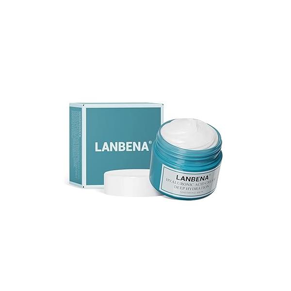 LANBENA Eye Cream for Wrinkles, Anti-Aging with Hyaluronic Acid, Reduce Fine Lines, Firm Skin, Puffy Eyes and Dark Circles Treatments