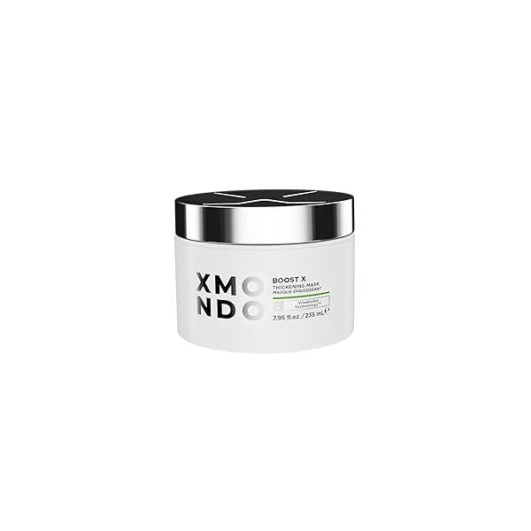 XMONDO Hair Boost X Thickening Mask, Vegan Formula Repair to Nourish and Thicken with Plumping Biollagen for Thin or Damaged Hair, 8 Fl Oz