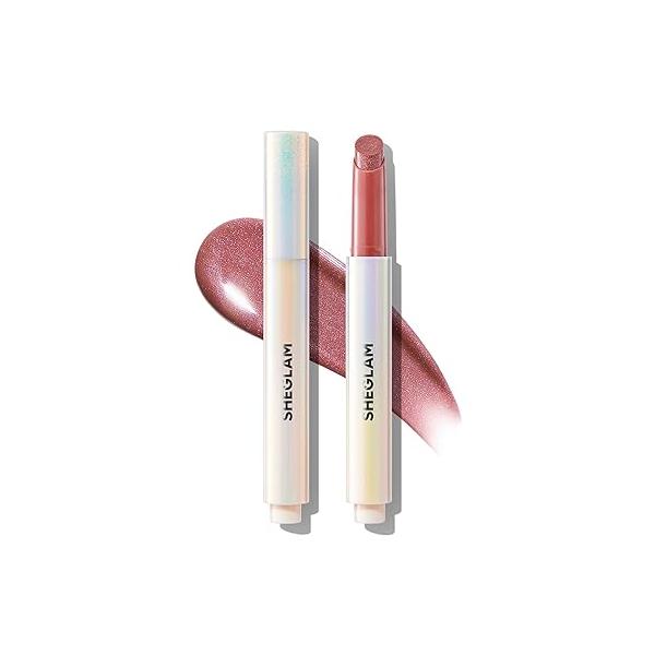 SHEGLAM PoutPerfect Moisturizing Solid Lip Gloss Non Sticky Lipstick with Coconut Oil - Sepia Kiss
