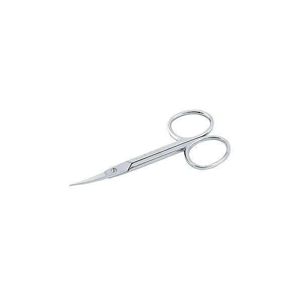 Tweezerman Long Lasting Sharp Cuticle Scissors, Nickle Plated