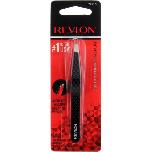 Revlon Expert Tweezer, Slant Tip 1 ea (Pack of 5)
