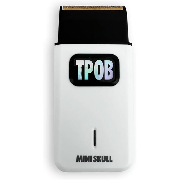 TPOB Mini Skull Single Shaver Compact Design That can fit in Your Pocket with a Turbo Charged Motor, Perfect for Both Professional and at-Home use (Slime)