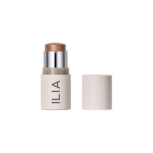 ILIA - Multi-Stick For Lips + Cheeks | Buildable, Creamy, Multi-Use Color Formula for All Skin Types Nourish, Soften, Protect Non-Toxic, Vegan, Cruelty-Free (At Last, 0.15 oz 4.5 g)